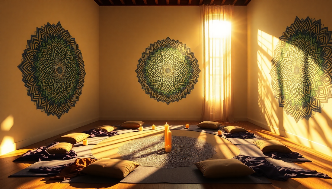 Elevate Your Space: Infusing Spiritual Serenity with Mandala Designs